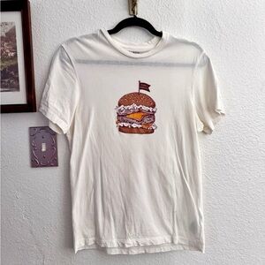 J Crew Cheeseburger T Shirt SZ S